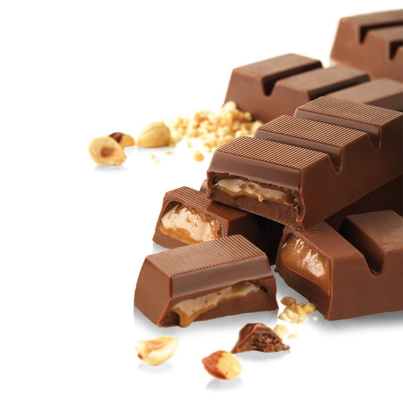 Butlers Milk Chocolate Caramel Crunch Bar Open