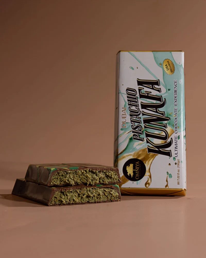 Omniya Delicacy Kunafa Dubai Chocolate Bar Lifestyle