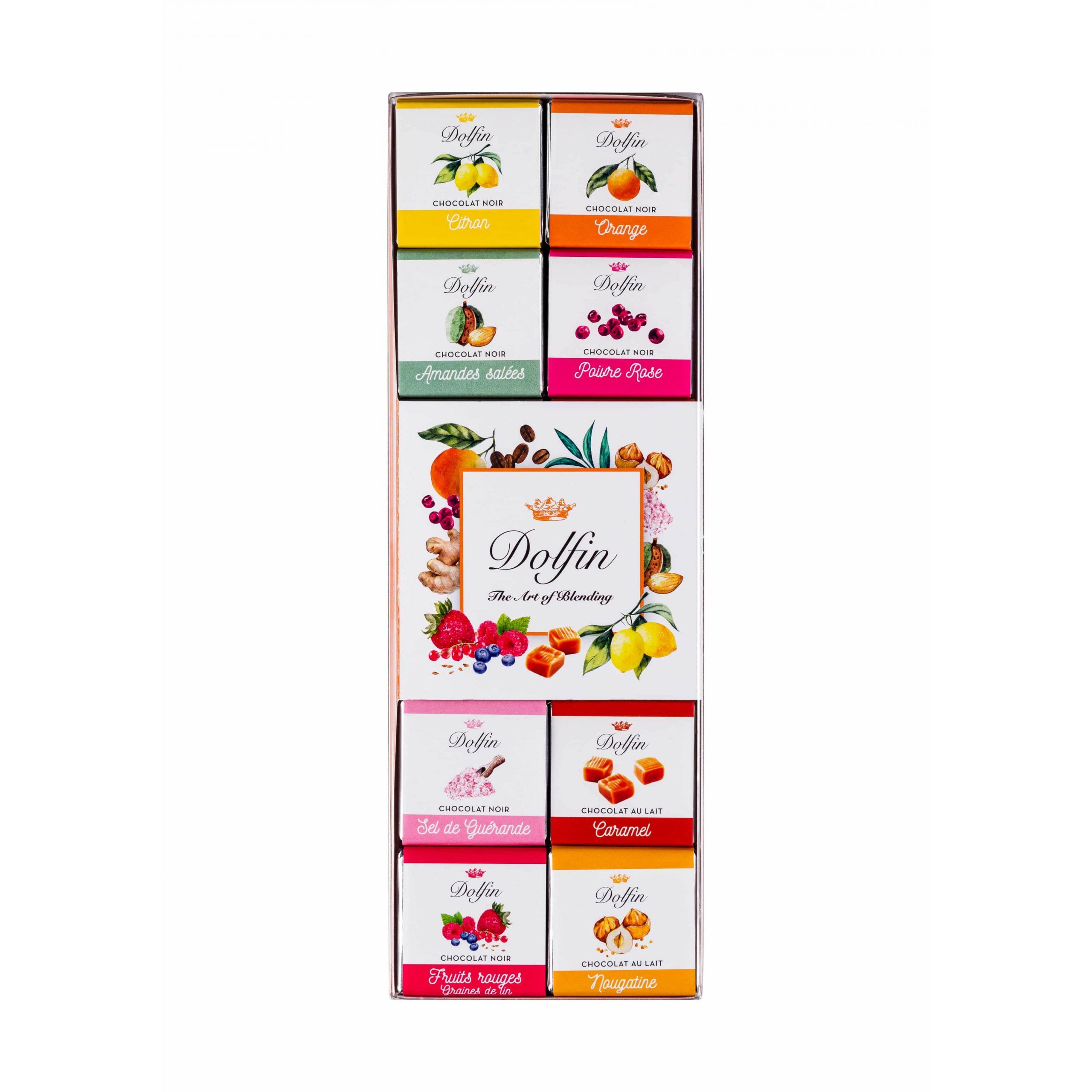 Dolfin 24-Piece Panache Chocolate Napolitain Assortment-min