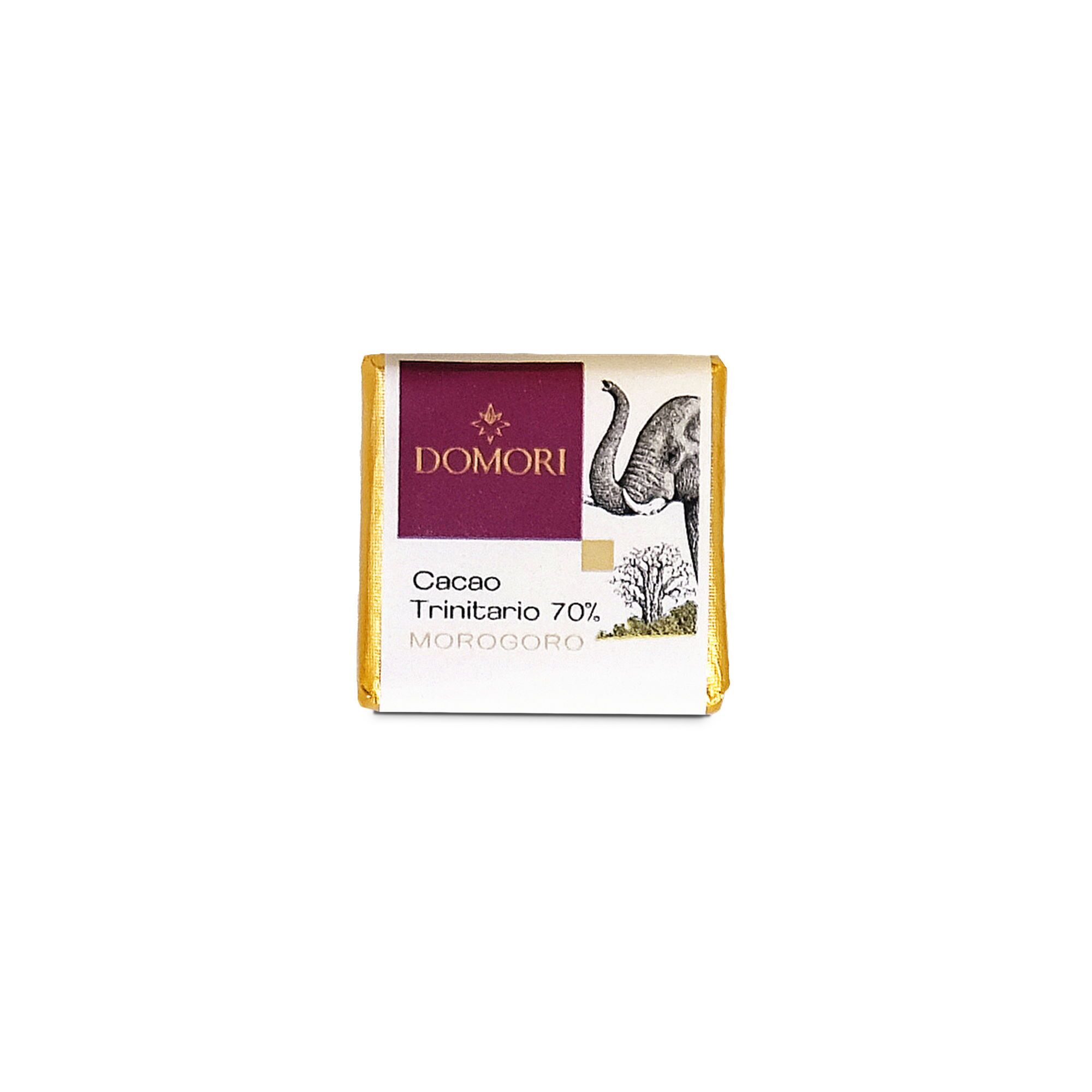Domori Morogoro Tanzania 70% Dark Chocolate Napolitain