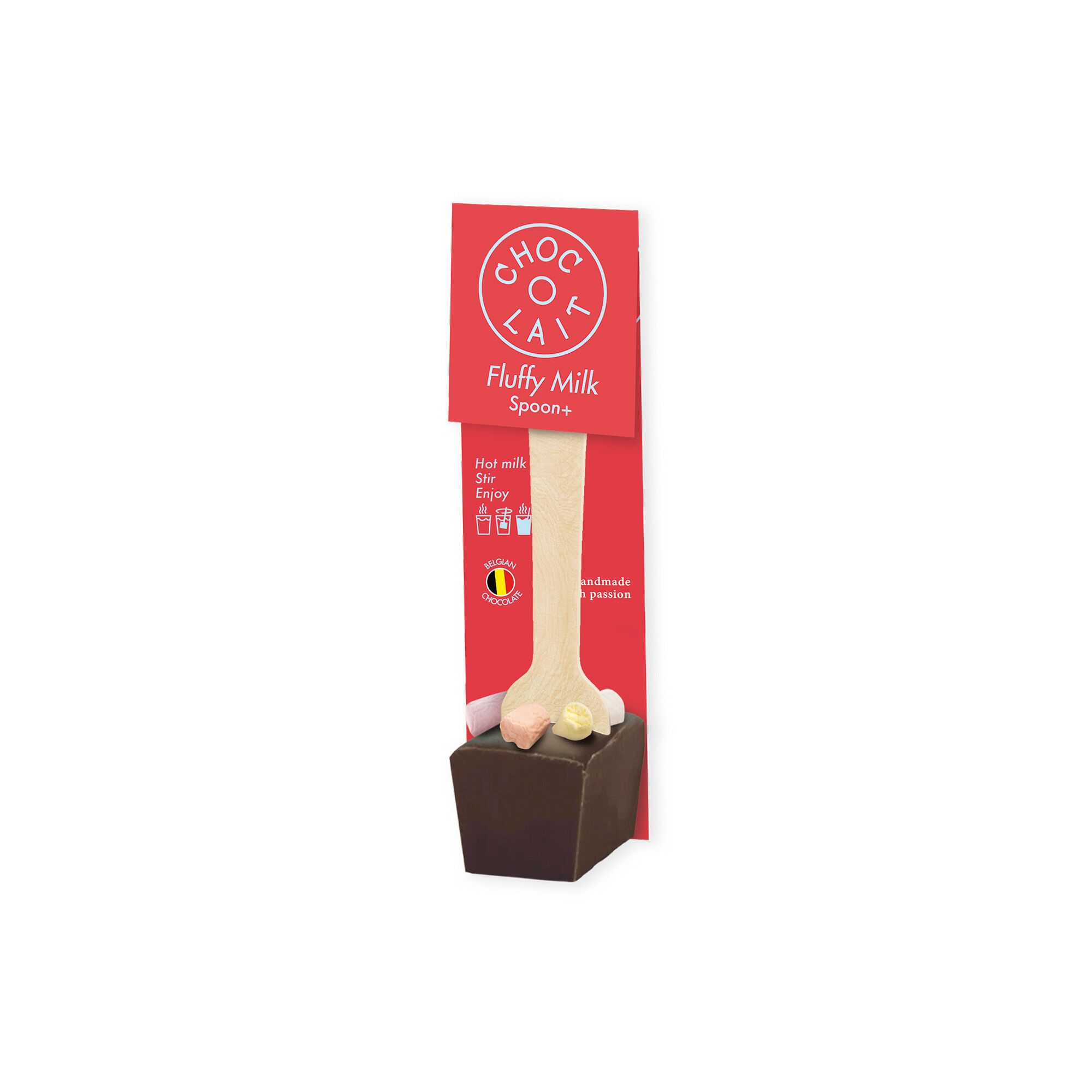 MoMe Choc-o-Lait Fluffly Milk Chocolate Spoon+