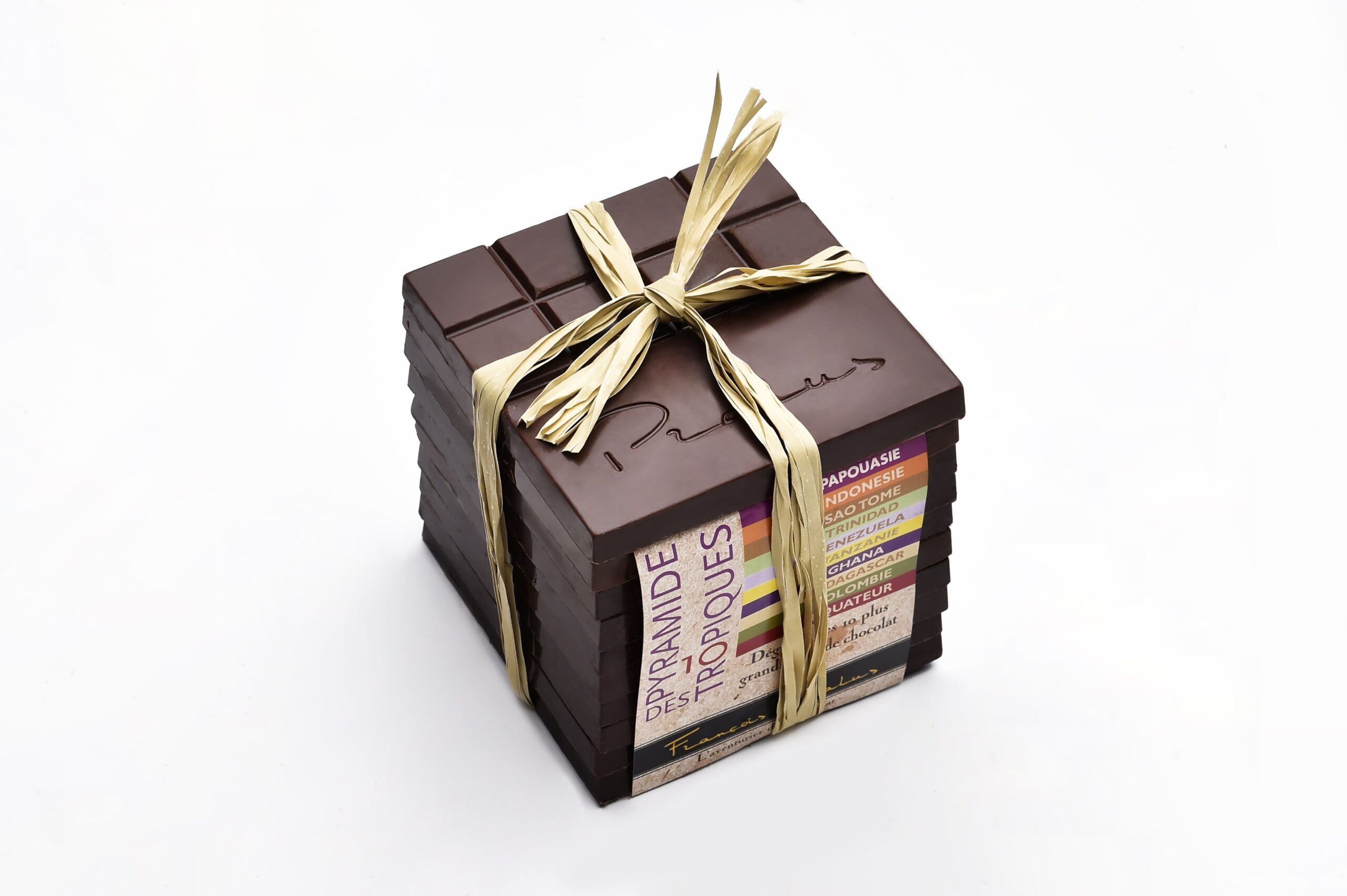 François Pralus Dark Chocolate Pyramid of the Tropics Open 2