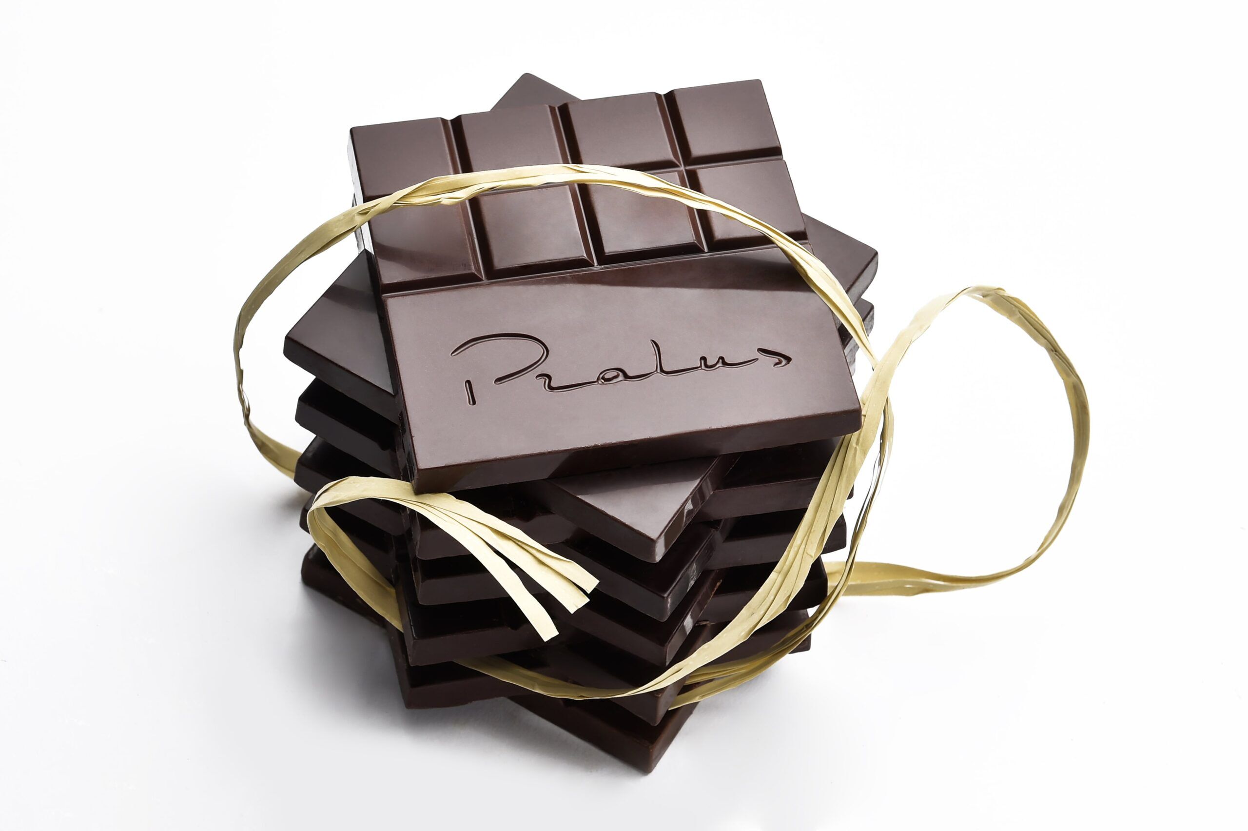 François Pralus Dark Chocolate Pyramid of the Tropics Open