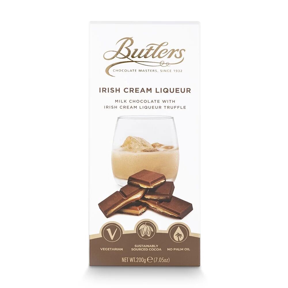 Butlers Milk Chocolate Bar with Irish Cream Liqueur (200g) Lifestyle