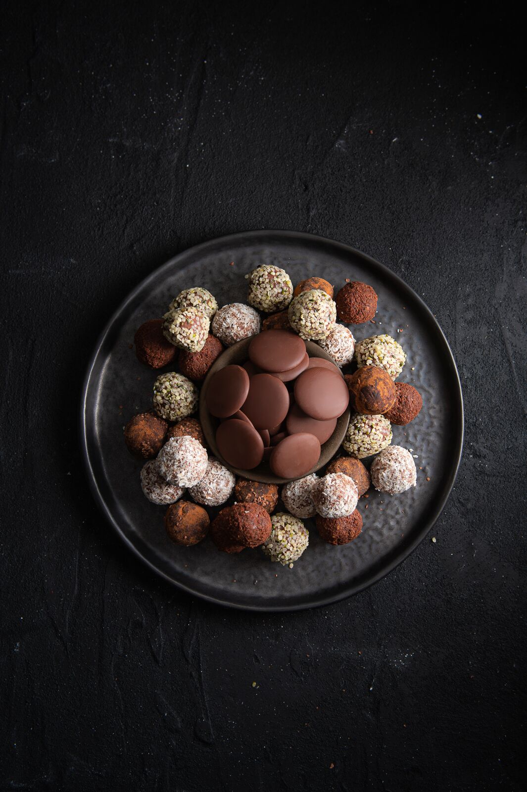 MIA Chocolate Drops Truffles Lifestyle
