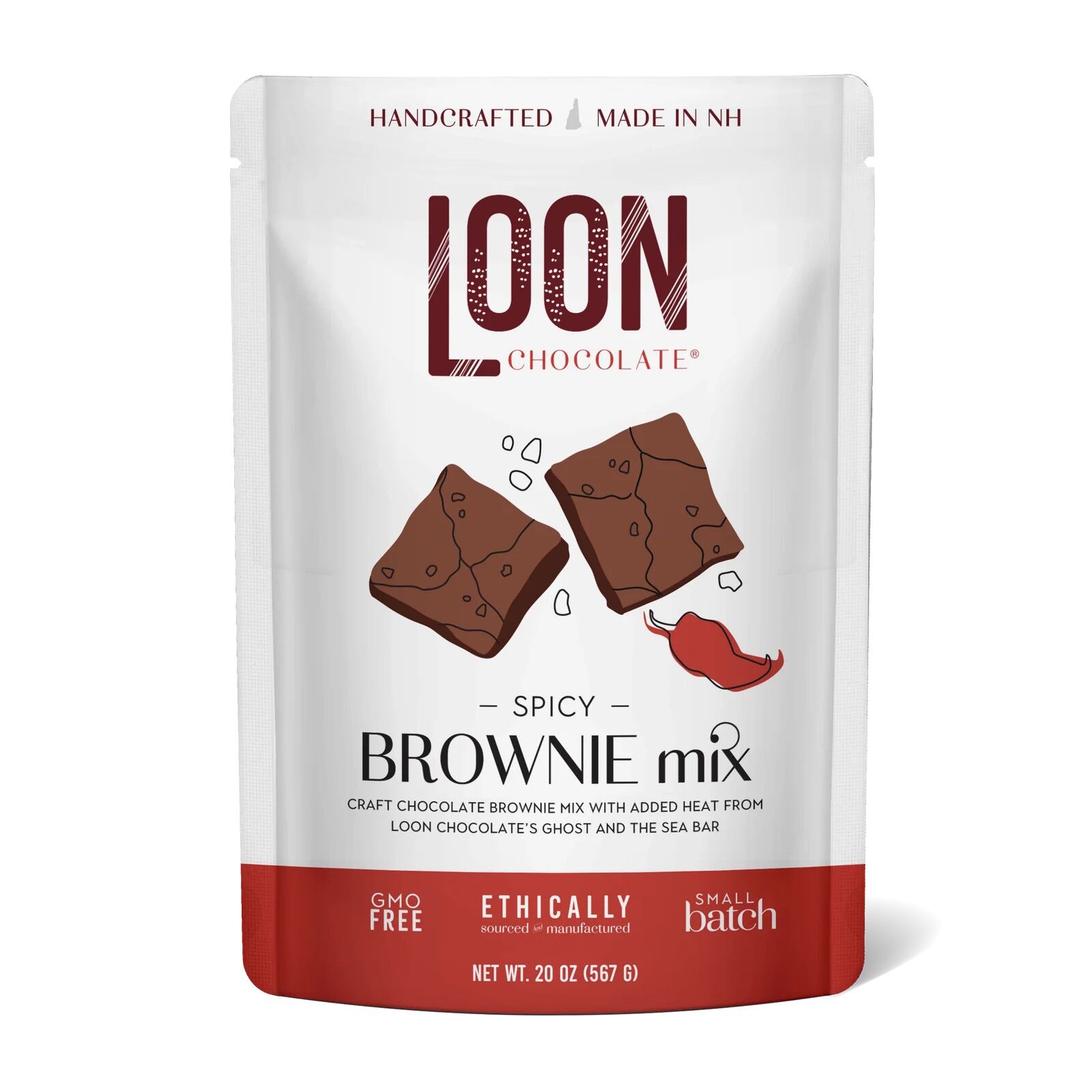 Loon Chocolate Spicy Brownie Mix