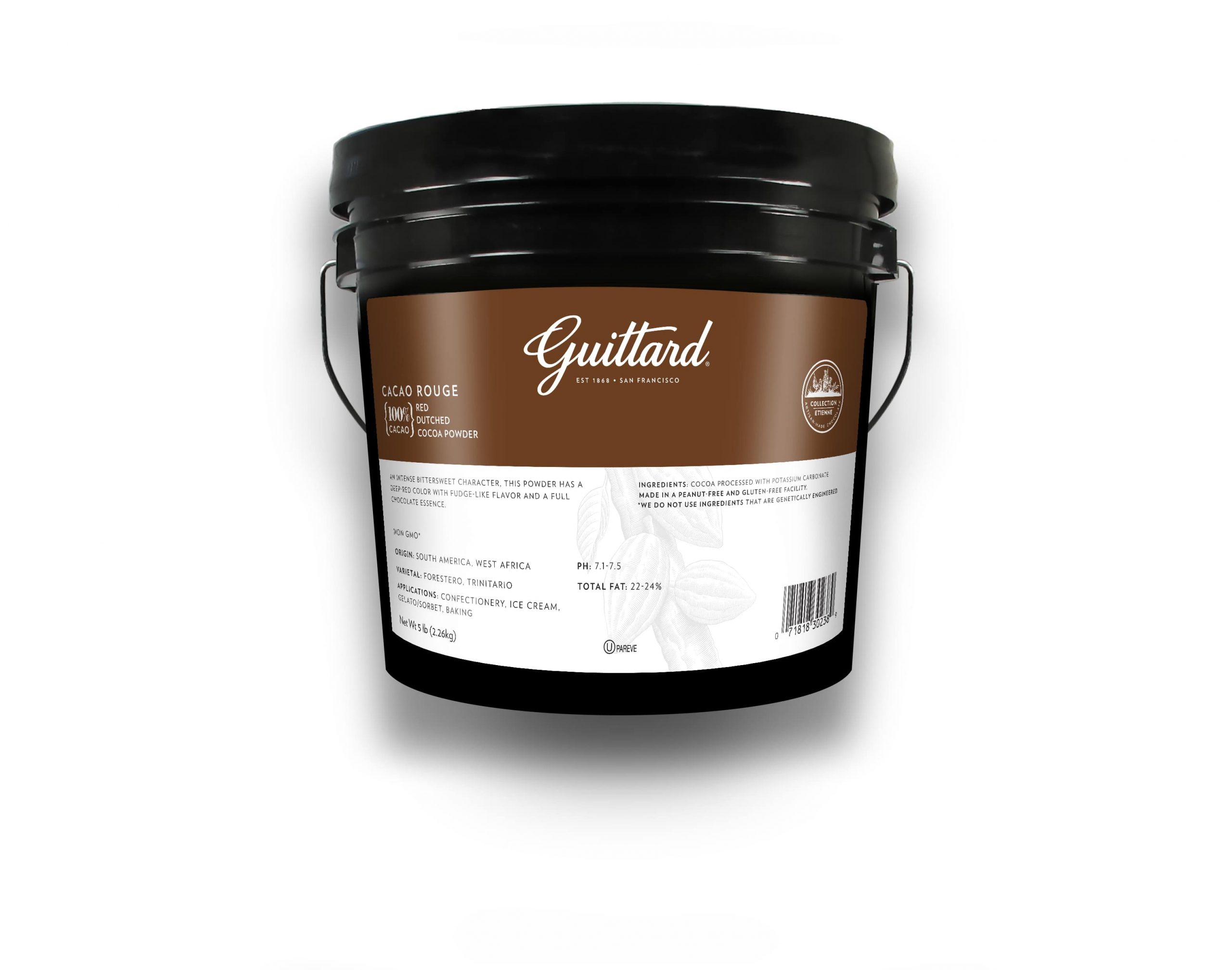 Guittard Cocoa Rouge Tub