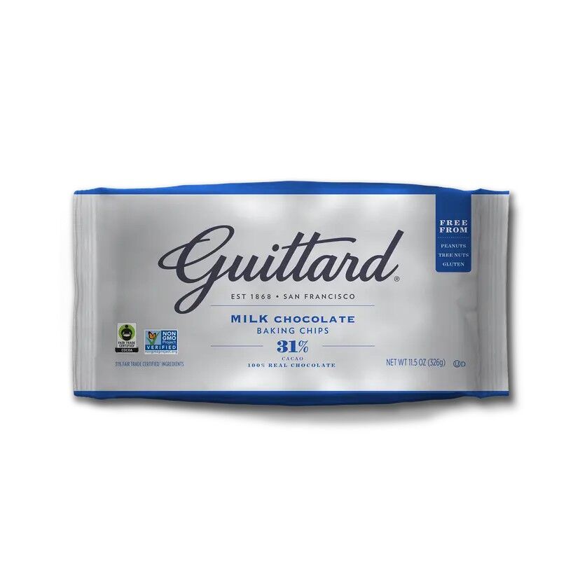 Guittard 31% Milk Chocolate Baking Chips (11.5oz)