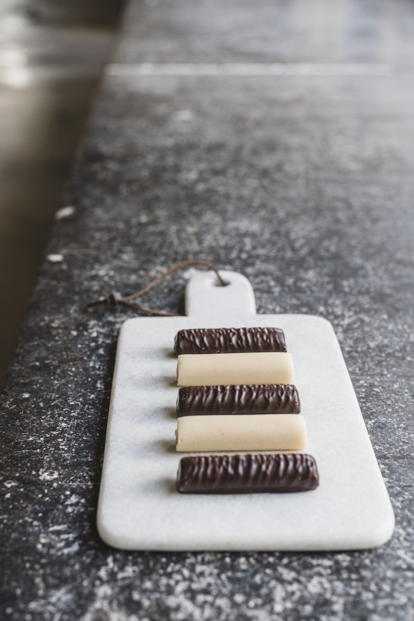 Louis D'Anvers Chocolate Covered Marzipan Lifestyle Photo
