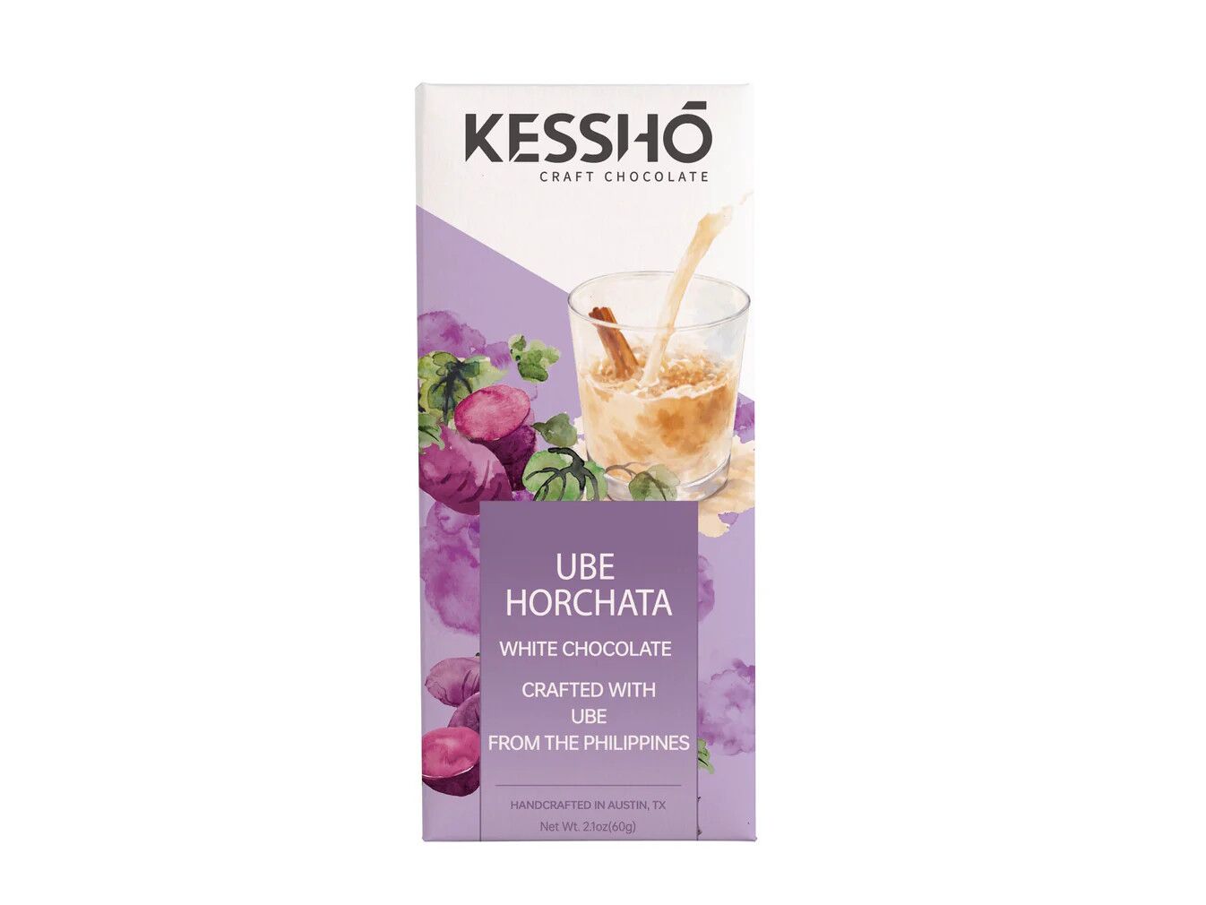 KESSHO Ube Horchata White Chocolate Bar