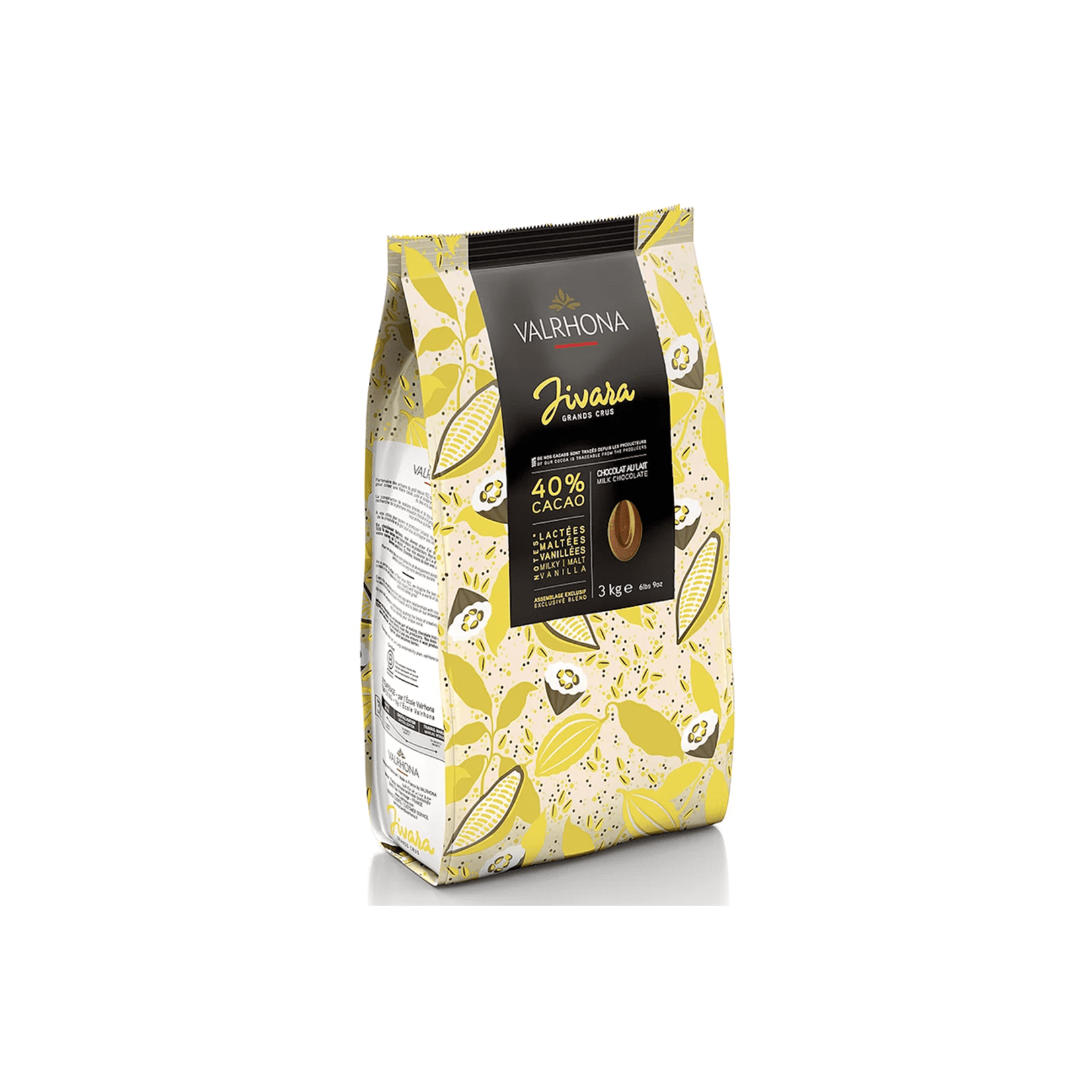 Valrhona Jivara 40% Milk Couverture Chocolate Feves
