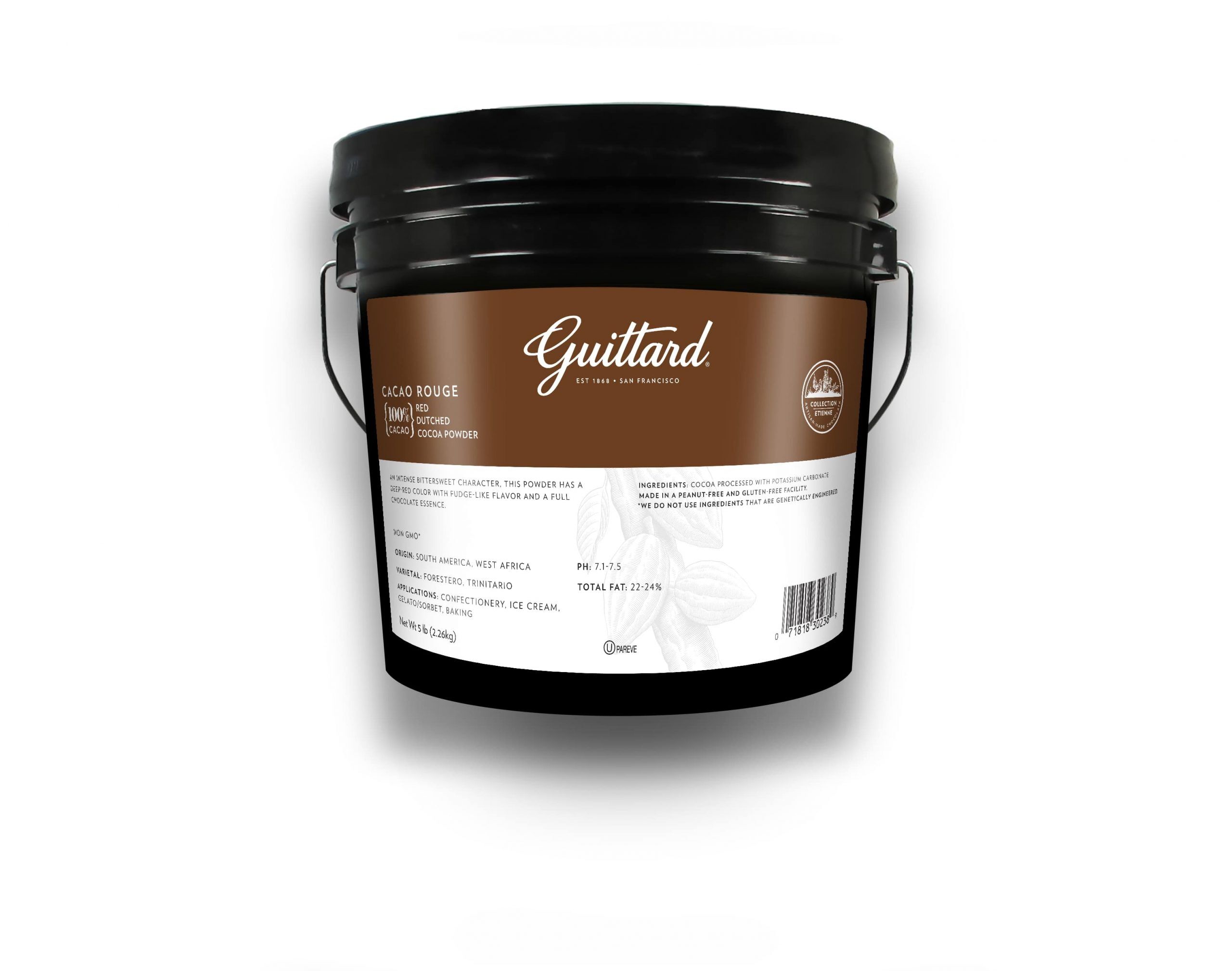 Guittard Cocoa Rouge Tub