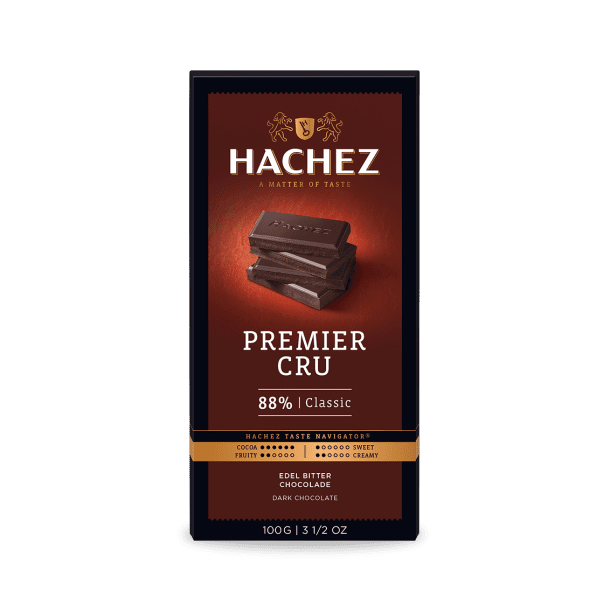Hachez Premier Cru 88% Dark Chocolate Bar