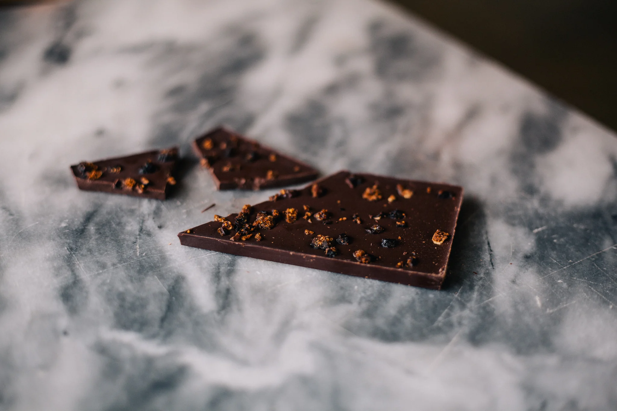 Dick Taylor 72% Dark Chocolate Bar with Black Fig Lifestyle 4