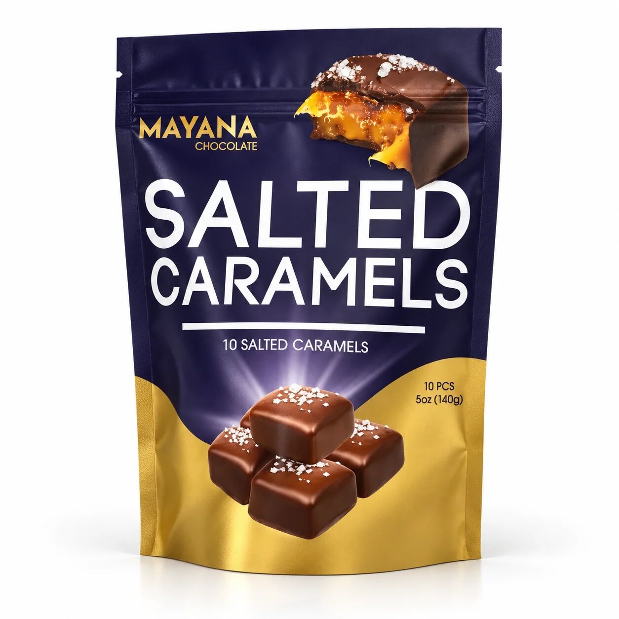 Mayana Chocolate Dark Chocolate Covered Salted Caramels